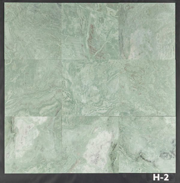 Emerald Green 12" x 12" Honed