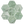 Mosaico hexagonal verde esmeralda de 5