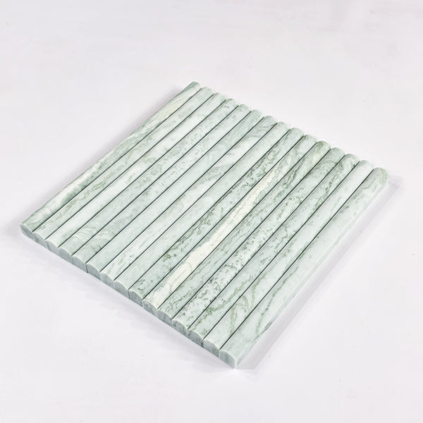 Emerald Green Pencil Molding Honed