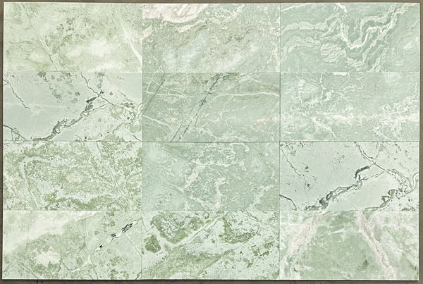 Emerald Green 12" x 24" Honed