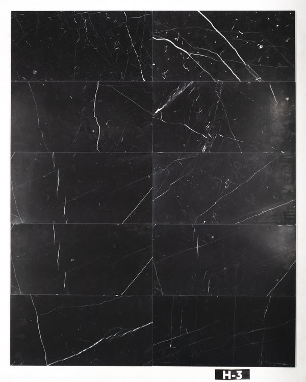 Black 12" x 24" Honed - Elon Tile & Stone