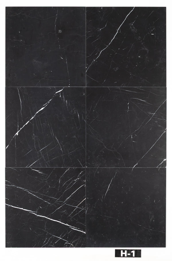 Black 18" x 18" Honed