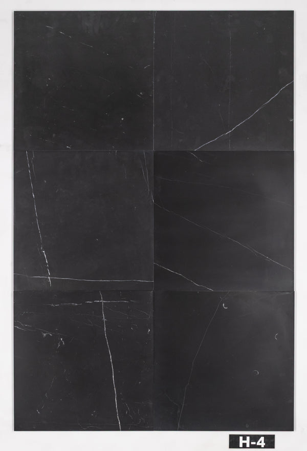 Black 18" x 18" Honed - Elon Tile & Stone