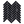 Mosaico de espiga negro de 1
