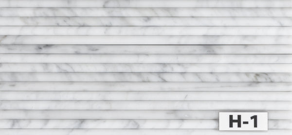 Bianco Carrara Micro Pencil Honed - Elon Tile & Stone