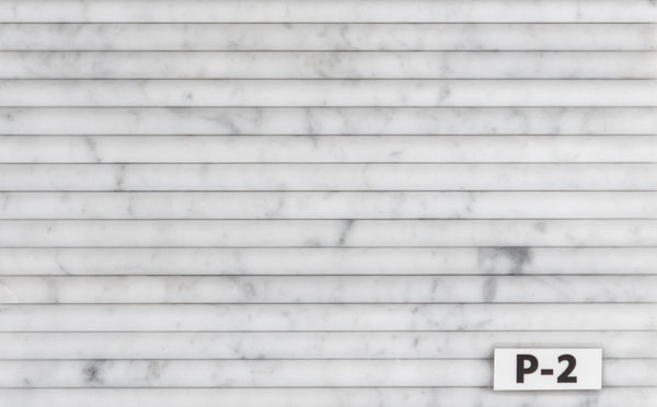 Bianco Carrara Petite Pencil Molding Polished - Elon Tile & Stone