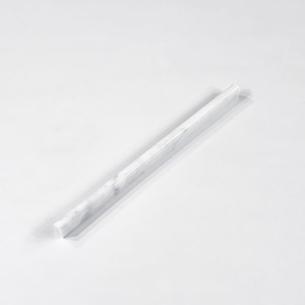 Bianco Carrara Petite Pencil Molding Polished
