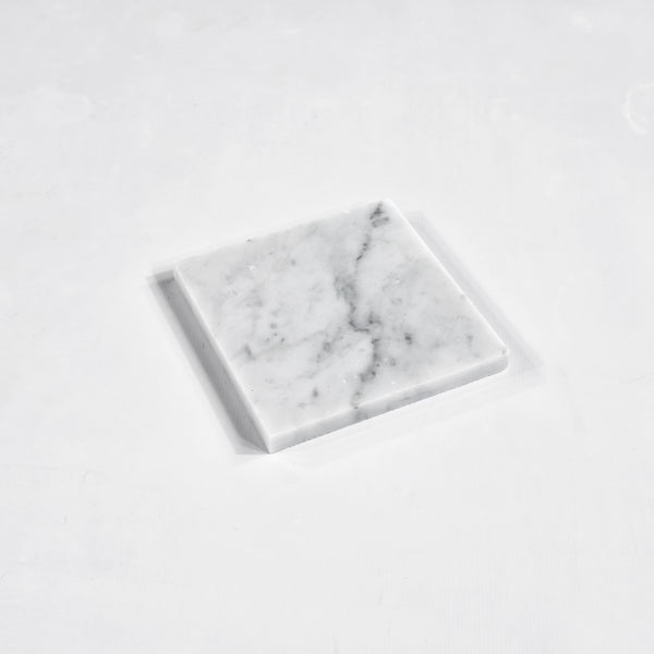 Bianco Carrara 4" x 4" Honed