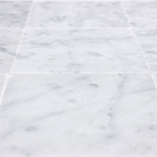 Bianco Carrara 4" x 4" Honed