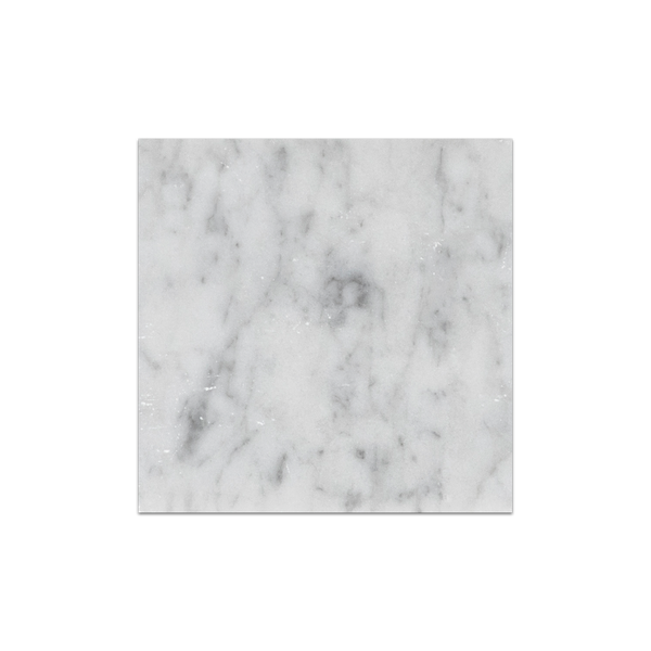 Bianco Carrara 4" x 4" Honed