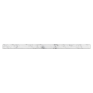 Bianco Carrara Flat Liner Molding Honed