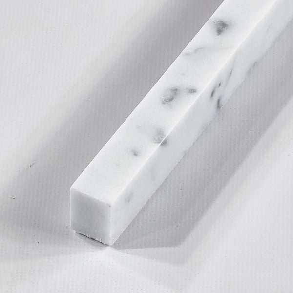 Bianco Carrara Flat Liner Molding Polished