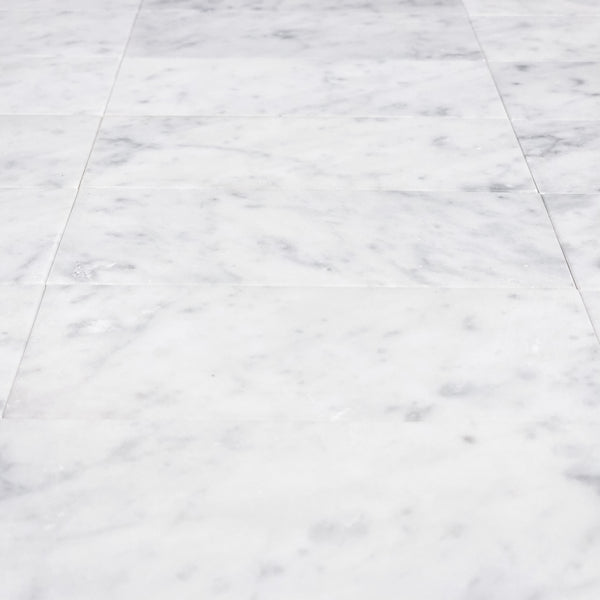 Bianco Carrara 3" x 6" Honed