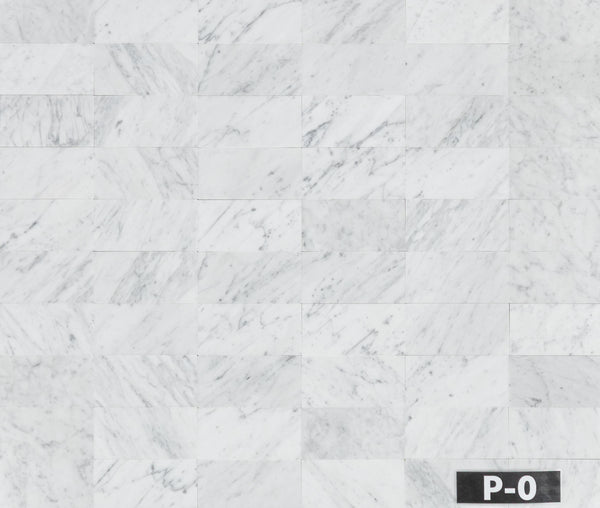 Bianco Carrara 3" x 6" Polished