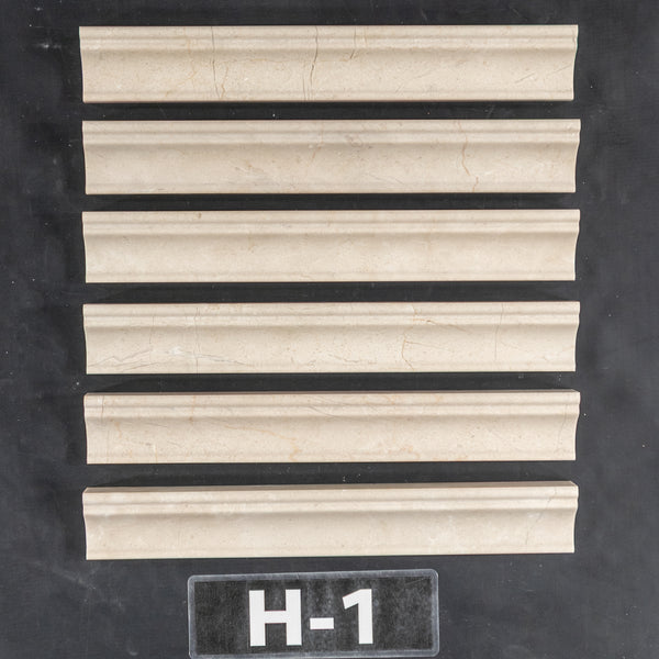Crema Marfil Capital Molding Honed
