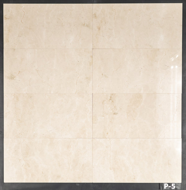 Crema Marfil 12" x 24" Polished