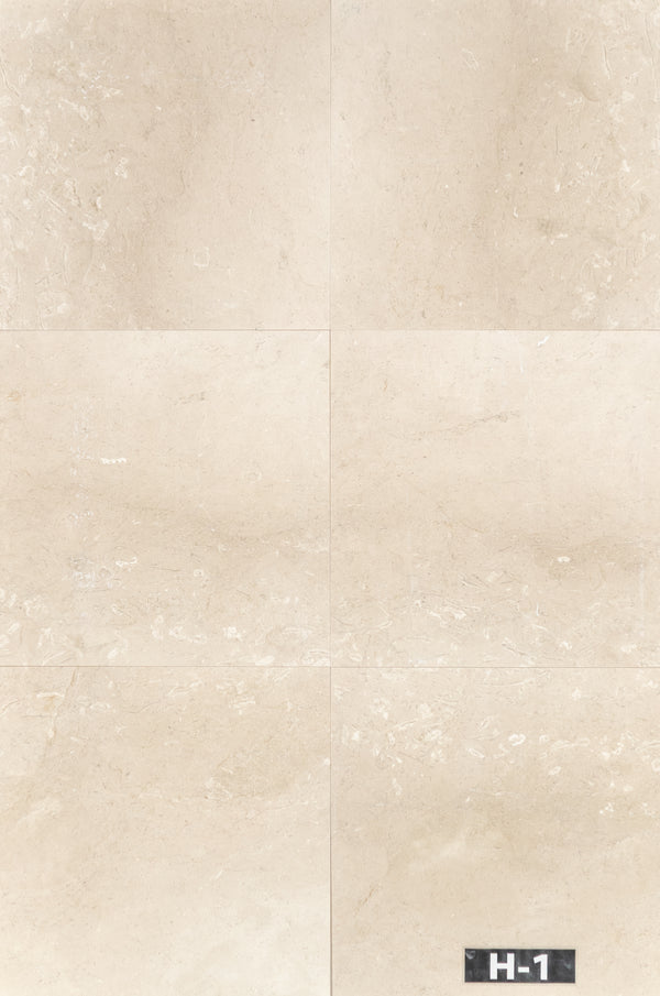 Crema Marfil 18" x 18" Honed - Elon Tile & Stone
