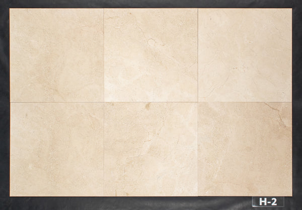 Crema Marfil 18" x 18" Honed - Elon Tile & Stone