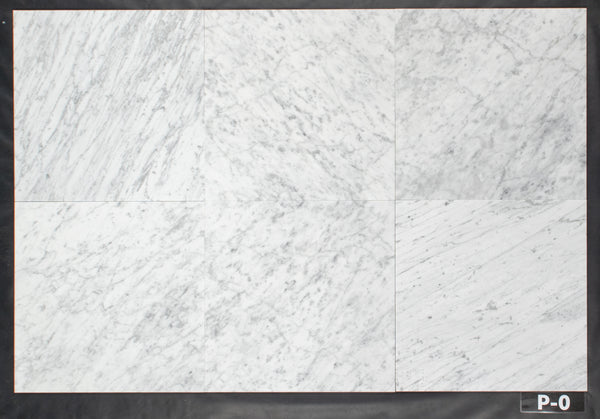 Bianco Carrara 18" x 18" Polished