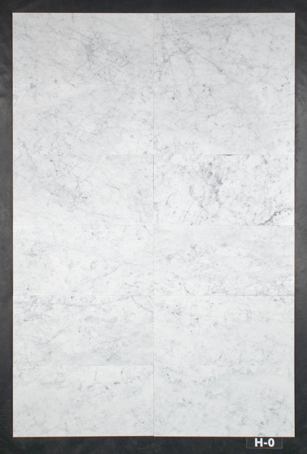 Bianco Carrara 12" x 24" Honed