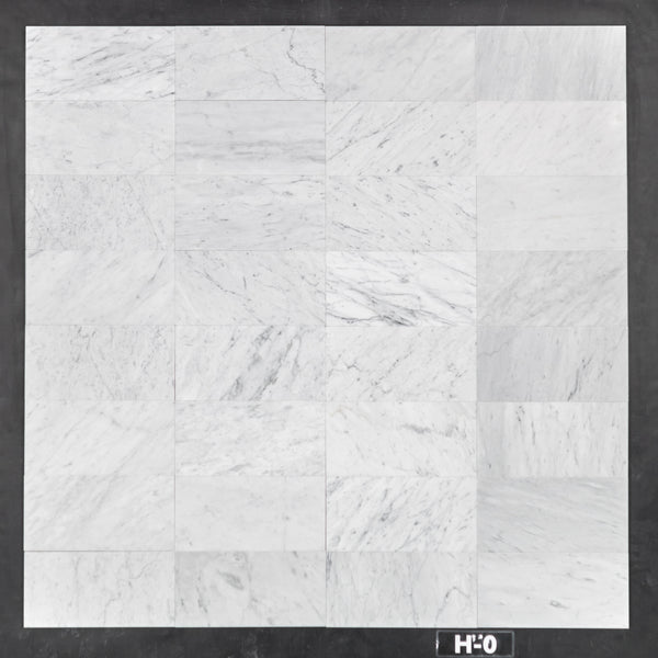 Bianco Carrara 6" x 12" Pulido