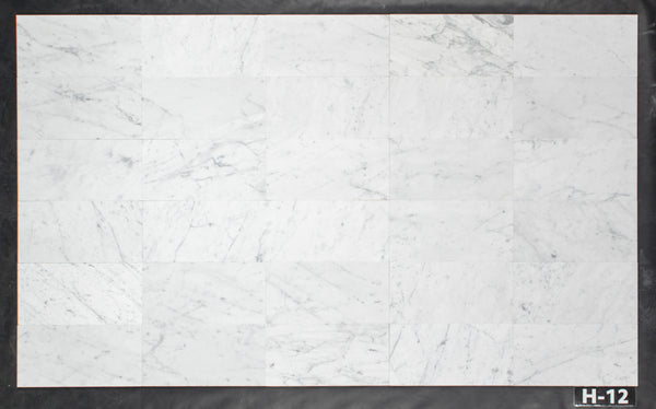 Bianco Carrara 6" x 12" Pulido