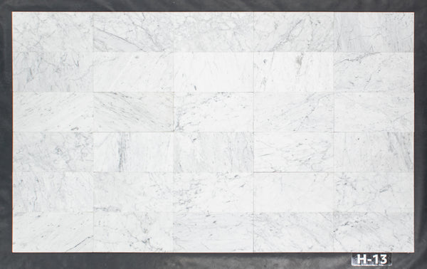 Bianco Carrara 6" x 12" Pulido