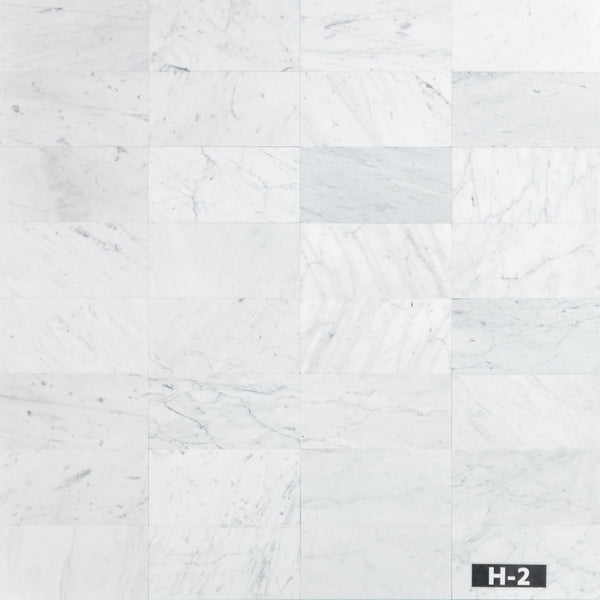 Bianco Carrara 6" x 12" Honed