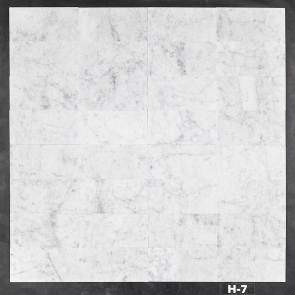 Bianco Carrara 6" x 12" Honed