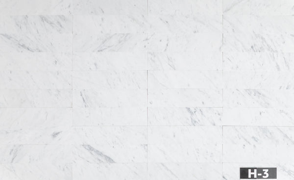 Bianco Carrara 3" x 12" Honed