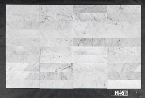Bianco Carrara 3" x 12" Honed