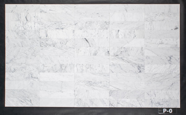 Bianco Carrara 3" x 12" Polished