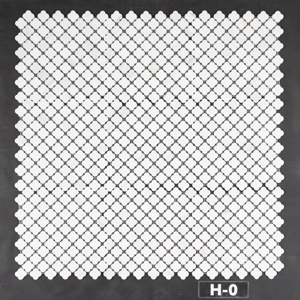 Dolomite Clover Mosaic Honed