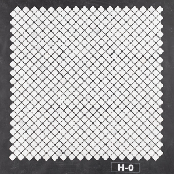 Dolomite Clover Mosaic Honed