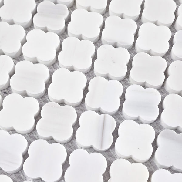 Dolomite Clover Mosaic Honed