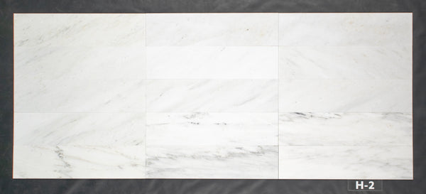 Pearl White 6" x 24" Honed