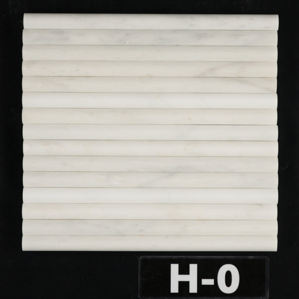 Pearl White Pencil Molding Honed