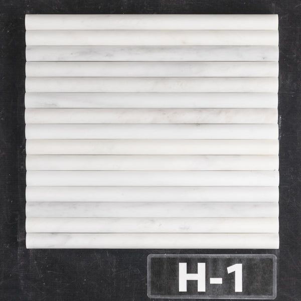 Pearl White Pencil Molding Honed