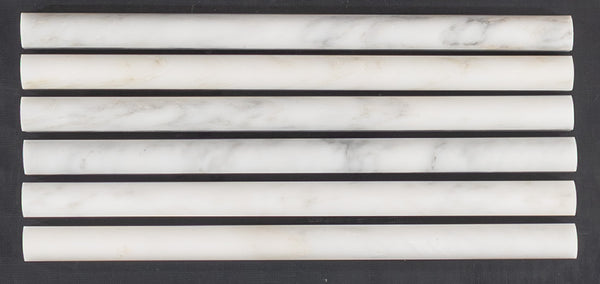 Pearl White Pencil Molding Honed