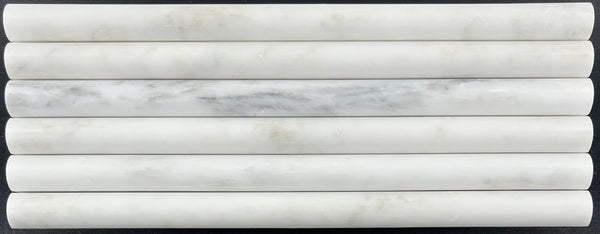 Pearl White Pencil Molding Honed