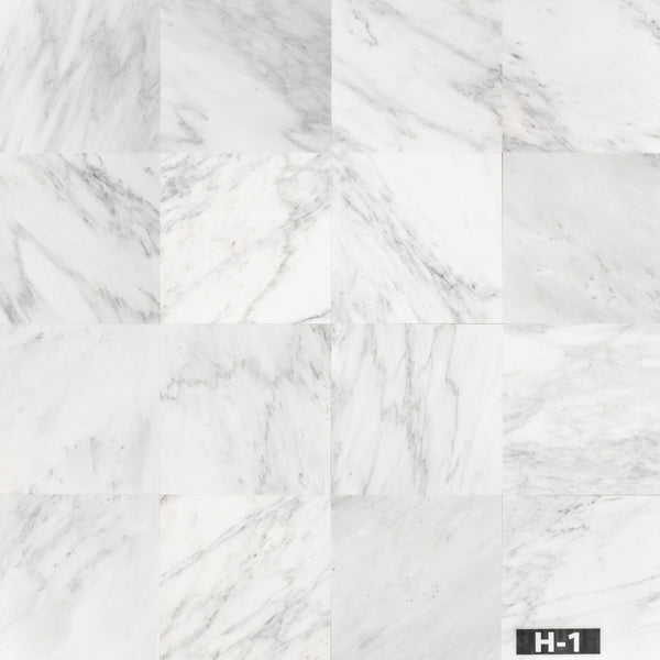 Blanco perla 12" x 12" Pulido