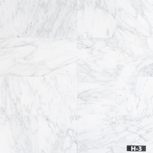 Pearl White 12" x 12" Honed