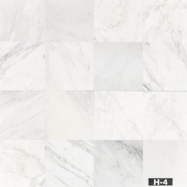 Blanco perla 12" x 12" Pulido