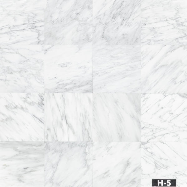 Pearl White 12" x 12" Honed - Elon Tile & Stone