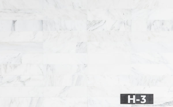 Pearl White 2" x 8" Honed