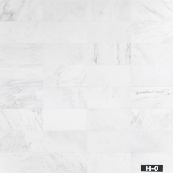 Pearl White 6" x 12" Honed