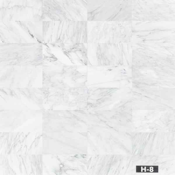 Blanco perla 6" x 12" Pulido