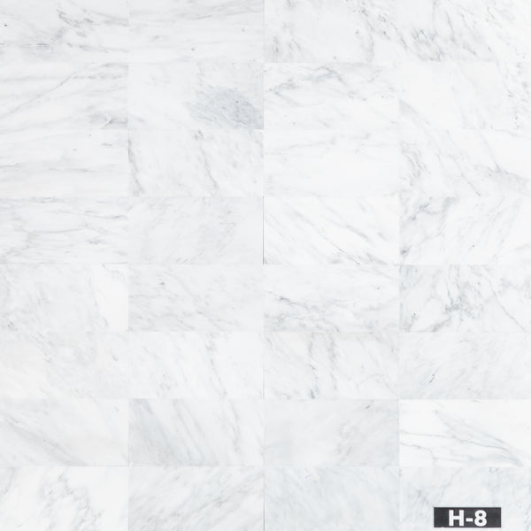 Blanco perla 6" x 12" Pulido