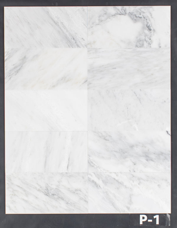 Pearl White 6" x 12" Polished - Elon Tile & Stone