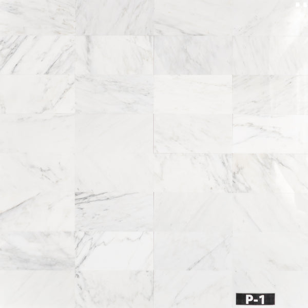 Pearl White 6" x 12" Polished - Elon Tile & Stone